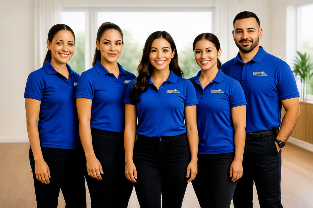 Friendly Crest Cleaning Services team in Seattle, WA ready to help with professional cleaning services