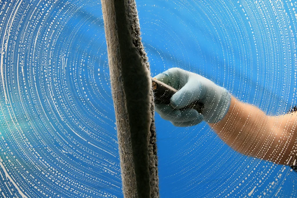 Professional window washing service for homes and businesses in Seattle area