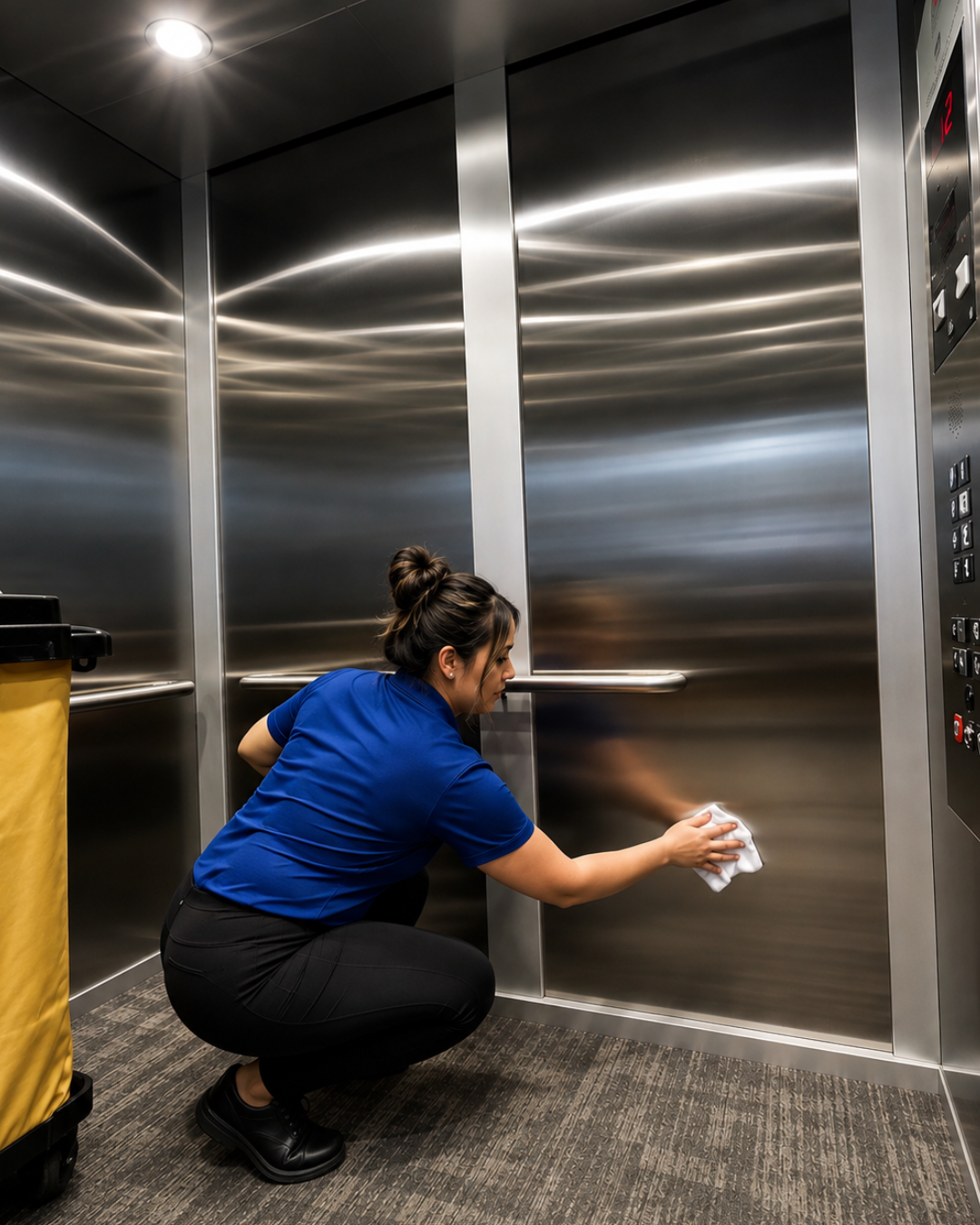SeattleBuildingElevatorCleaningCrestTeam