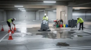 Garage Cleaning Services for Commercial Properties